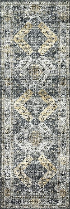 Loloi II Skye Collection SKY-09 Graphite/Silver 2'-3" x 3'-9" Accent Rug