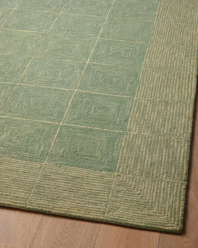 Loloi Chris Loves Julia Francis Collection FRA-02 Green/Natural 2'-3" x 3'-9" Accent Rug