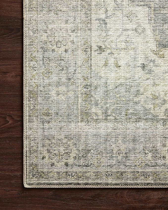 Loloi Skye Collection SKY-12 Charcoal/Dove 2'-0" x 5'-0" Accent Rug