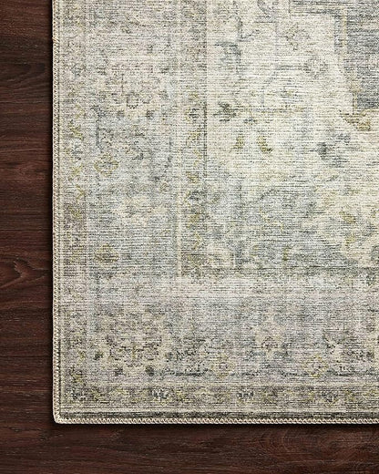 Loloi Skye Collection SKY-12 Charcoal/Dove 2'-0" x 5'-0" Accent Rug