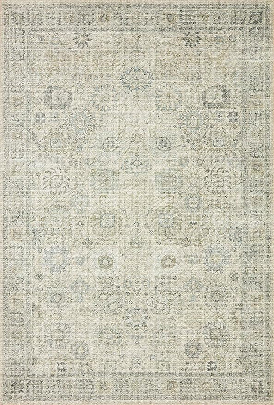 Loloi Skye Collection SKY-14 Natural/Sage 2'-3" x 3'-9" Accent Rug