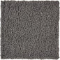 Unique Loom Solid Shag Collection Area Rug (3' 3" Square, Graphite Gray)